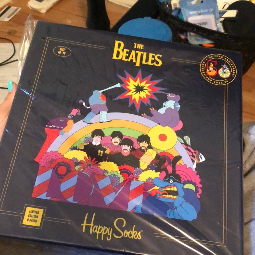 Beatles Happy Socks